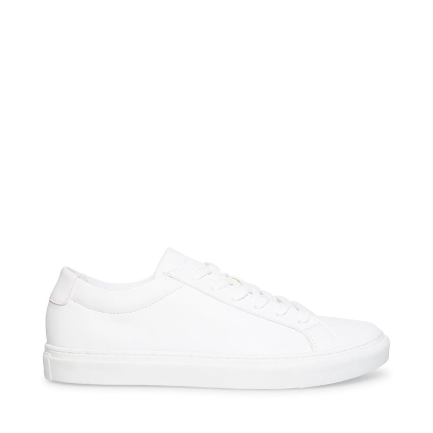 Zapatillas Steve Madden Bolo Hombre Blancas | ES JX692E